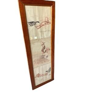 Vintage Jules George The Hen Eats Snails The Duck After the Slugs Never Drink